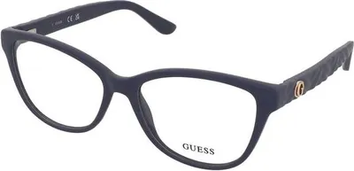 Produktbild von Guess GU50307 Shiny blue 55/16/140 Damen Brillen