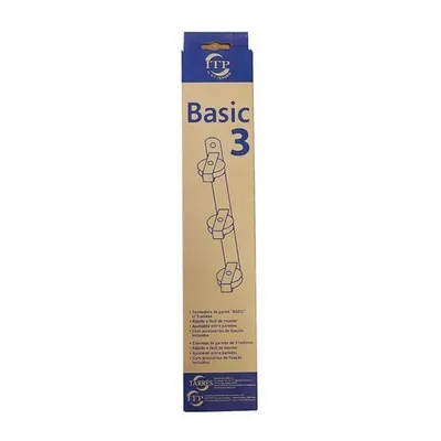 Zdjęcie produktu dla Suszarka ścienna podstawowa z 3 kółkami biała 37x5x5cm