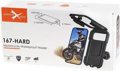 Zdjęcie produktu dla Uchwyt Moto.wodoodporny 167-Hard