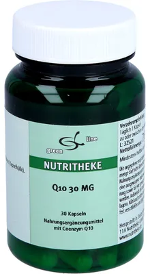 Obrázek produktu pro Green Line Nutritheke Q10 30 mg kapsle, 30 kapslí