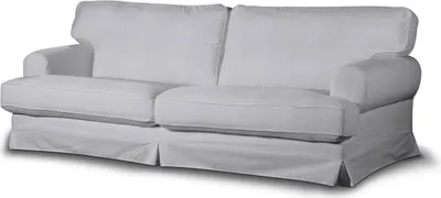 Produktbild von Dekoria Bezug für Ekeskog Schlafsofa, hellgrau, Bezug für Ekeskog Schlafsofa