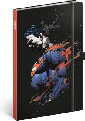 Produktbild von Notizbuch Superman, liniert, 13 × 21 cm