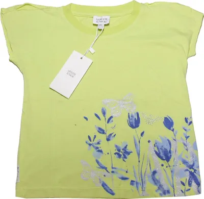 Immagine prodotto di A0004 maglia bimba ARMANI JUNIOR verde t-shirt kid