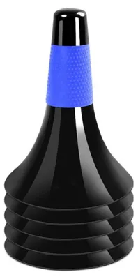 Productafbeelding van INF Basketbal balcontrole markeerpionnen set van 5 voor dribbelen en behendigheid met antislip en opbergzak Blauw