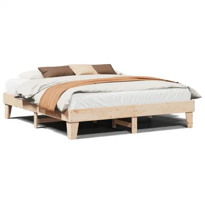 Obrázek produktu pro vidaXL Postel z masivu bez matrace 200x200 cm borovice
