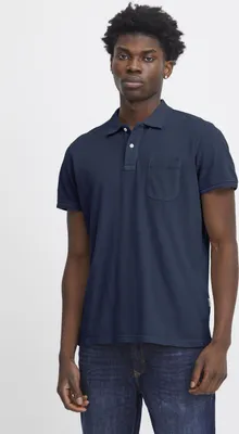 Produktbild von Blend He BHPolo Herren Poloshirt Shirt mit Umlegekragen Brusttasche Knöpfen 100% Baumwolle Regular fit