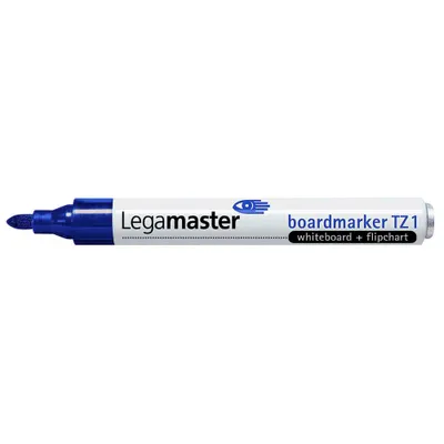 Produktbild von Legamaster TZ 1 Whiteboard- und Flipchart-Marker blau 1,5 - 3,0 mm, 10 St.