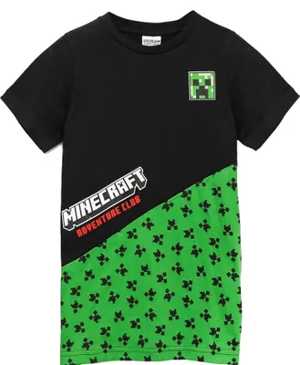 Produktbild von Minecraft - T-Shirt für Kinder NS6008 (140) (Schwarz)
