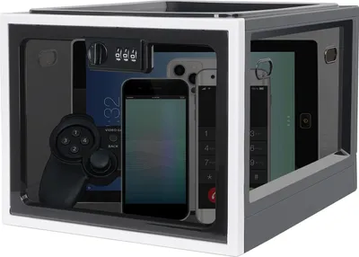 Produktbild von Sichere Lock Box für Medikamente und Lebensmittel - Abschließbare Aufbewahrungsbox für Zuhause, Küche, Schule und Büro