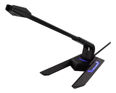 Zdjęcie produktu dla Deltaco MF-104, Mikrofon stołowy, -21 dB, 100 - 10000 Hz, Wielokierunkowy, Przewodowa, USB