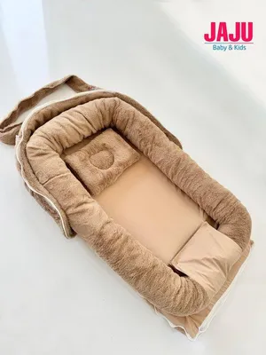Produktbild von Babynestchen mit Tragetasche, 100% Baumwolle,  , Beige