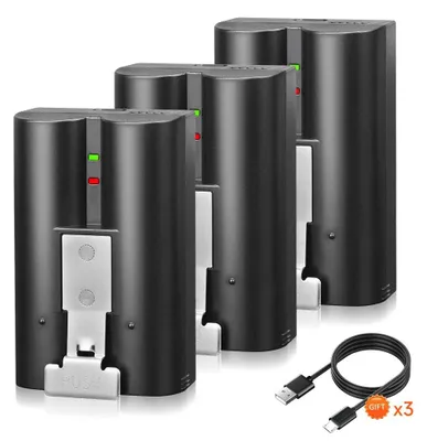Obrázek produktu pro Baterie, kapacita 7000 mAh, kompatibilní s několika typy dveří, 3 ks baterie