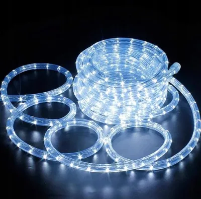 Obrázek produktu pro Dekorativní světelný had, bílý, 20 cm