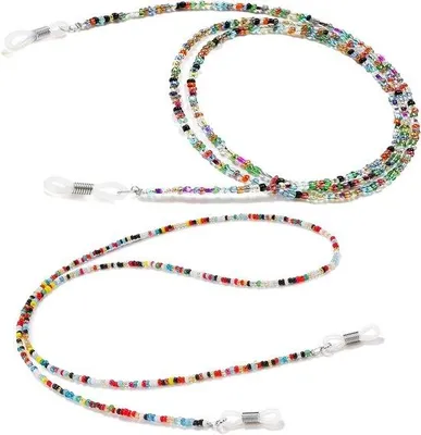 Produktbild von Elegante Lesebrillenbänder mit Perlen