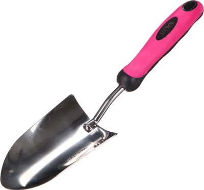 Produktbild von Gartenkelle GARDEN PINK ONE, rostfreier Stahl, 33cm