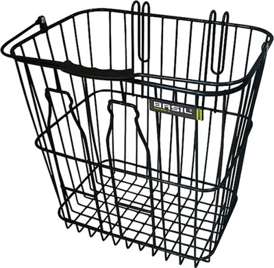 Produktbild von Basil Bottle Basket Schwarz, Engmaschig