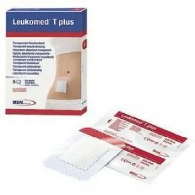 Productafbeelding van Leukomed T Plus Transparente, Waterdichte Wondverzorging Na Een Operatie, 8 X 10 Cm