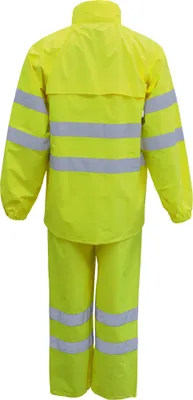 Produktbild von VIZWELL Warnschutz Regenanzug  VW 6768 Gr. L gelb