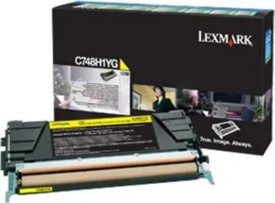 Immagine prodotto di Lexmark C748H3YG cartuccia toner 1 pz Originale Giallo