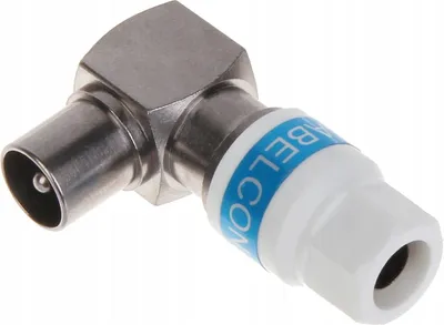 Zdjęcie produktu dla Cabelcon 09-6025, IEC, IEC, Męska, 7 mm, 180 g, 1 szt.