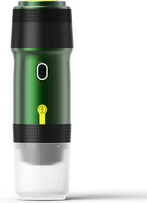 Produktbild von Tragbare Kaffeemaschine fuers Auto, Zuhause, auf Reisen, 3-in-1-kabellose elektrische Kaffeemaschine, funktioniert mit Kapseln und gemahlenem Kaffee, 15 Bar, Mini-Kaffeemaschine zum Kaltbruehen und Aufwaermen mit 150-ml-Tasse, USB-Kabel