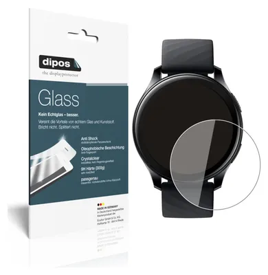 Obrázok produktu pre 2x ochranná fólia pre OnePlus Watch (46 mm) - proti nárazom 9H fólia dipos Glass plastové sklo