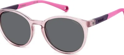 Produktbild von Polaroid Kinder PLD 8059/S Pink 47/16/125 Kinder Sonnenbrillen