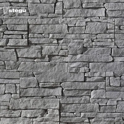 Produktbild von STEGU Verblender Steinoptik Mexicana graphit 48,5x15 cm Wandverkleidung Wandpaneele Fassade 7 Stück
