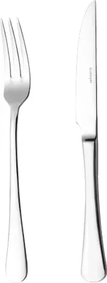 Produktbild von Esmeyer 12-tlg. Steak-/Pizzabesteck Sylvia, Edelst. 18/10, poliert, im Geschenkkarton mit Sichtfenster, 156-256