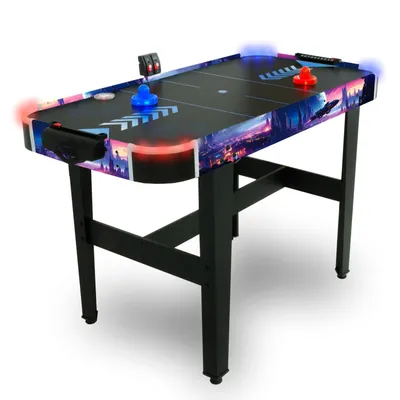 Produktbild von LED Airhockey-Tisch Skyline Arena, Airhockey mit LED-Lichteffekt und LED-Pusher/Pucks