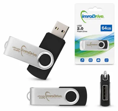 Zdjęcie produktu dla Imro pendrive 64GB USB 2.0 Axis