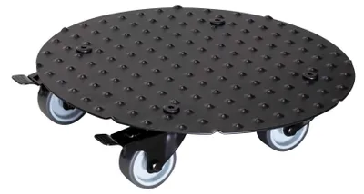 Immagine prodotto di Carrello per impianti in alluminio, dotato di freni e superficie antiscivolo
