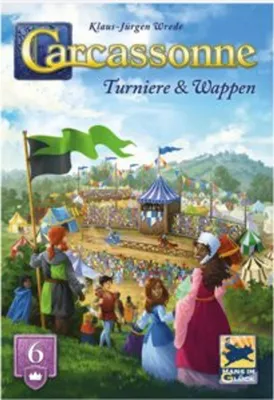 Produktbild von Hans im Glück Carcassonne 6. Erweiterung Turniere & Wappen HIGD0136
