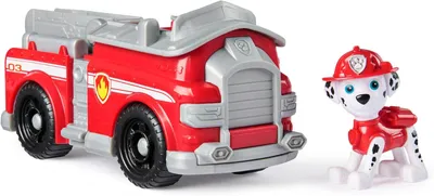 Immagine prodotto di PAW Patrol - Camion dei pompieri di Marshall - Macchinina giocattolo con personaggio