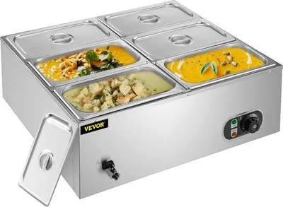 Produktbild von Elektrische Buffetverwarmer 30L Edelstahl