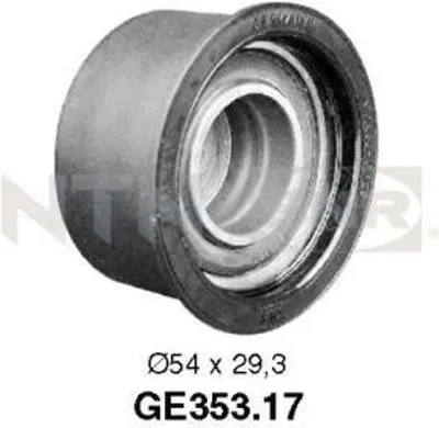 Produktbild von SNR GE353.17 Umlenkrolle Zahnriemen für OPEL ZAFIRA B (A05) Astra H Caravan (A04) Astra H Schrägheck (A04) Astra G CC (T98) Zafira A (T98)