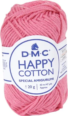 Produktbild von DMC Happy Baumwolle – weiches Garn aus 100 % Baumwolle, 392, (Farbe 799)