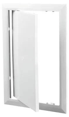 Produktbild von Vents Revisionstür 400x600 mm weiß aus ABS Kunststoff für Feuchträume