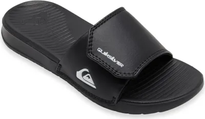 Produktbild von Quiksilver Bright Coast Kinder-Flip-Flops schwarz bequem für den Sommer mit Anpassung 36