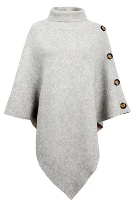 Image de Solidchoice - Poncho en Laine pour femmes