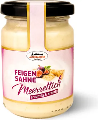 Produktbild von Feigen Sahne Meerrettich, 140 g