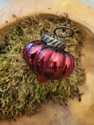 Produktbild von Christbaumkugel Zapfen klein, rot