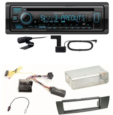 Produktbild von Kenwood KDC-BT960DAB Bluetooth Digitalradio Einbauset für BMW E90 E91 E92 E93