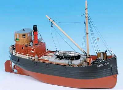 Immagine prodotto di Krick RC nave costiera da carico Nord Kit barca leggera