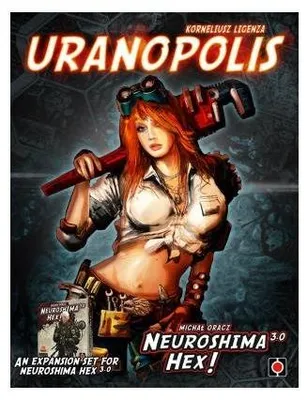 Imagen del producto de Neuroshima Hex! 3.0: Uranopolis – Juego de mesa – Portal Games – 2-4 jugadores – 10+