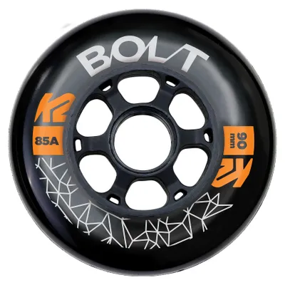 Produktbild von K2 Skates BOLT 90 MM 85A 4-WHEEL PACK Rollen Unisex schwarz Größe: 1SIZ