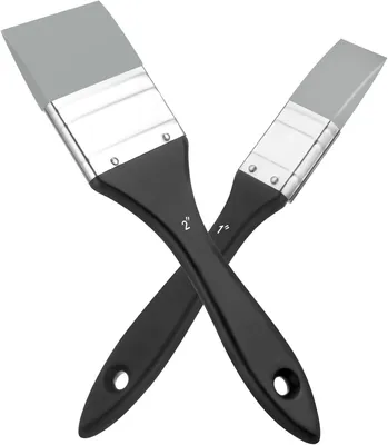 Zdjęcie produktu dla Pędzle do malowania - zestaw 2 sztuki - szerokość 2,5 cm - długość 5,1 cm