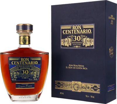 Produktbild von Centenario Rum 30 Anos Edicion Limitada 0,7 Liter