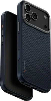 Produktbild von UNIQ Keva Magclick Hülle iPhone 17 Pro Max Blau