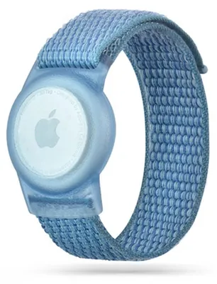 Produktbild von Tech-Protect Nylon Für Kinder Apple Airtag Blau